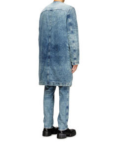 แจ็กเก็ตยีนส์แฟชั่นสำหรับผู้ชายขนาดใหญ่เสื้อแจ็กเก็ตผ้าเดนิมไซส์ใหญ่พิเศษ - Product Image 6