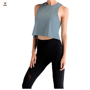 Camiseta corta de satén de algodón 95% al por mayor del fabricante 180gs diseño personalizado para camisetas sin mangas de mujer cortas lisas en blanco - Product Image 1