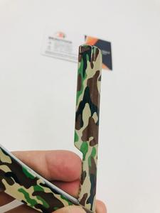 Hoja reemplazable de acero inoxidable con revestimiento de papel de camuflaje, Logo personalizado, afeitadora profesional para babero/afeitadora turca - Product Image 3