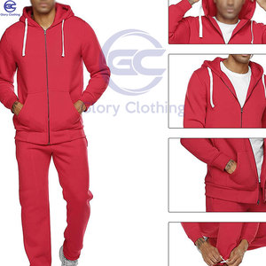 ผู้ชายชุดติดตาม 2 ชิ้นซิปเต็มยิมจ๊อกกิ้งที่กําหนดเองที่มีคุณภาพสูงชุดติดตามสําหรับบุรุษคุณภาพสูง - Product Image 3