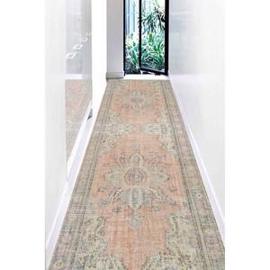 พรมลายเหรียญตราตุรกี: พรมตกแต่งสไตล์โบฮีเมียนพิมพ์ลาย 3 มิติ เนื้อนุ่ม, พรมบางแบบไม่ทอ - Product Image 4