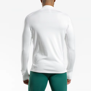 Wholesale Men <strong>Compression</strong> Shirt Tight Fit Gym Sportswear OEM <strong>Custom</strong> Logo <strong>Compression</strong> Shirt Men Women Fitness Wear - Product Image 4