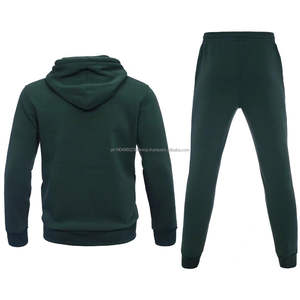 Tracksuits Custom Embroidered Logo <b>Men's</b> Pure Cotton Tracksuit Set <b>Men</b> Hoodie <b>Zipper</b> Old Money Pullover Sports Casual <b>Cardigan</b> - Product Image 5