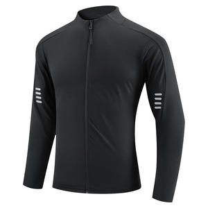 Vêtements de sport décontractés pour hommes, toutes saisons, manches longues, équipement de course, coupe régulière, grande taille, imprimé, pour le fitness transfrontalier - Product Image 3