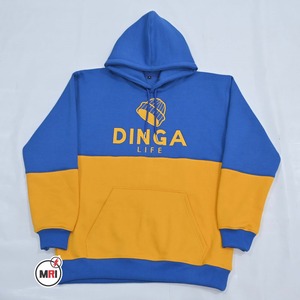 เสื้อมีฮู้ดเสื้อสวมหัวปักลาย3D แฟชั่นสำหรับผู้ชายผ้าฝ้ายนุ่มสองสีดีไซน์แบบมีกระเป๋าสำหรับฤดูหนาว - Product Image 2