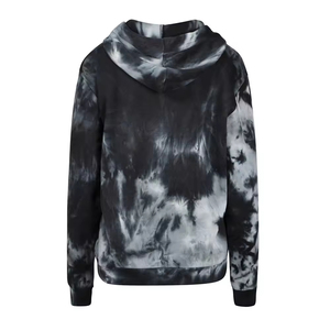Sweat à capuche personnalisé de haute qualité à manches longues en polyester pour femmes, vêtements de sport de rue personnalisés - Product Image 2