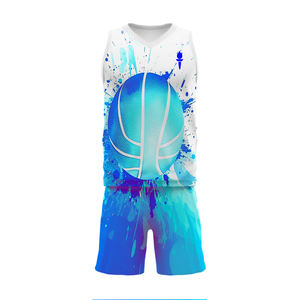 Nouveau modèle pour short de basket-ball pour homme, uniforme européen, maillot de basket-ball brodé cousu couleur personnalisée - Product Image 3