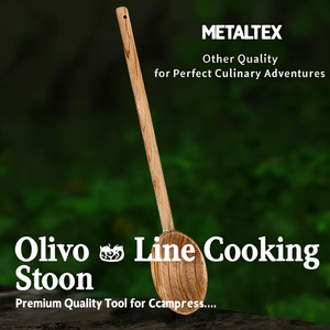 Cuillère de cuisine METALTEX Olivo Line, outil de qualité supérieure pour des aventures culinaires parfaites - Product Image 3