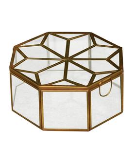 Rass & acrílico-joyero de almacenamiento para maquillaje, caja organizadora de latón y acrílico a precio barato - Product Image 6