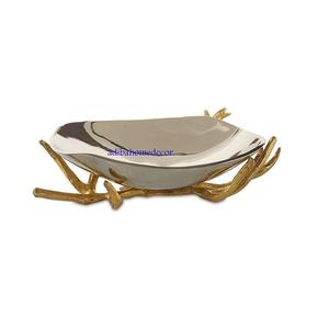 Cuenco de Metal redondo con acabado de cobre pulido para el hogar, Hotel, Catering, almacenamiento profundo de frutas, mesa, comida y ensalada, servicio para fiestas - Product Image 3