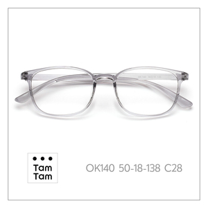 Monturas de Gafas Unisex TamTam Estilo Clásico Ultraligeras con Protección Anti-Luz Azul Color Borgoña-Rosa C8 TR90 Visión Óptima OK140 - Product Image 5