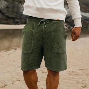 Top Notch <b>Men</b> Terry <b>Towelling</b> 100% Organic Cotton <b>Men's</b> <b>Shorts</b> Luxury Quality Plain Solid Colors <b>Shorts</b> Custom <b>Men</b> Sweat <b>Shorts</b> - Product Image 2