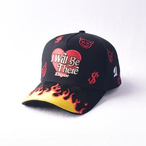 Sombreros de golf con estilo, gorras de béisbol con logotipo personalizado a la moda, gorra de camionero bordada con patrón personalizado - Product Image 2