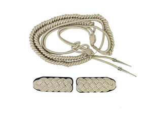 Cordón Táctico Bullion de Alta Calidad para Uniforme, Accesorios para Uniforme Táctico, Color Dorado - Product Image 5