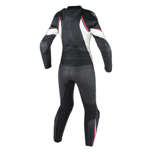 Combinaisons de moto en cuir véritable fabriquées en usine / Dernier style de veste et de pantalon en cuir de course pour hommes pour ensembles de moto - Product Image 2