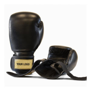 Guantes de boxeo de cuero con diseño personalizado, color rosa - Product Image 2