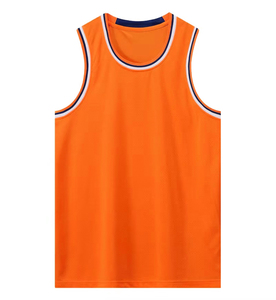 Maillot de sport d'entraînement pour équipe, en polyester mesh sublimé, personnalisable, pour adultes, séchage rapide, anti-transpiration, maillot de basketball - Product Image 1