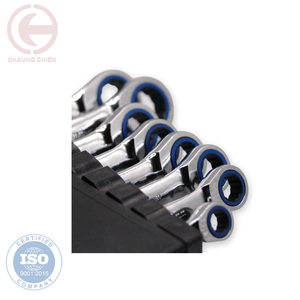 8pcs Flex đầu ratcheting mở vòng cờ lê Bộ - Product Image 1