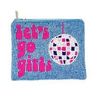 À la mode nouveau design élégant lunettes de soleil Turquoise lunettes cadre perlé pochette à monnaie broderie à la main mini sac à fermeture éclair de l'Inde