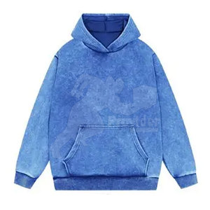 Usine Meilleure Qualité Design Femmes Acid Wash Hoodies Votre Propre Logo Acid Wash Respirant Pull Hoodies - Product Image 1