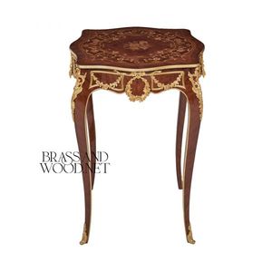 Juego de Mesa de Centro y Mesa Auxiliar de Madera Clásica de Lujo - Product Image 4