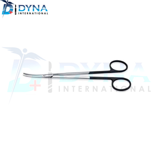 McIndoe-Tijeras supercorte Metzenbaum, borde dentado curvo de 7 pulgadas, mango negro de acero inoxidable - Product Image 2