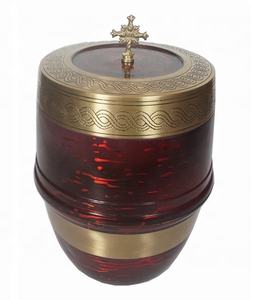 URNE DE CRÉMATION EN MÉTAL CROIX CATHOLIQUE - Product Image 2