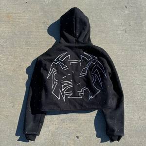 Conjunto Deportivo de Invierno para Hombre, de Lujo, en Color Sólido, Mezcla de Algodón Premium, Sudadera con Capucha y Pantalones Deportivos, Diseño de Corte Regular, para Gimnasio, Viajes, Ropa Casual de Calle - Product Image 3