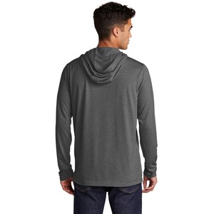 เสื้อยืดแขนยาวมีฮู้ดเสื้อยืดผ้าแคนวาสที่มีน้ำหนักเบาเสื้อยืดผ้าแคนวาสมีฮู้ดที่มีน้ำหนักเบา - Product Image 6