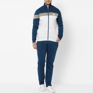 Ensemble de survêtements zippés de haute qualité en coton et polyester, survêtements zippés de la meilleure qualité, survêtements à chaud - Product Image 1
