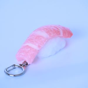 พวงกุญแจนิรภัยสุดฮิต ดีไซน์เฉพาะตัว แหวนเล็กๆ ลายอาหาร ปลา ของเล่น - Product Image 2