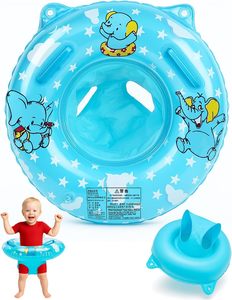 Trendy Summer Baby Swimming Float Ring <b>Inflatable</b> Safety Seat Infant <b>Pool</b> Float 6 to 36 Months Toddler Swim Trainer Aid - Product Image 1