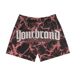 2025กางเกงขาสั้นชายหาดสำหรับผู้ชายกางเกงขาสั้นตาข่ายวิ่งจ๊อกกิ้งแห้งเร็วแบบซับลิเมชันออกแบบโลโก้ได้ตามต้องการ - Product Image 5