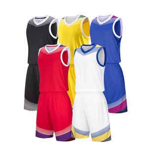 Ensemble de maillots de basket-ball personnalisés, shorts respirants à séchage rapide, vêtements de sport de qualité supérieure, fournisseur en gros - Product Image 1
