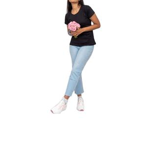 T-shirt pour femme à col rond tendance personnalisé pour l'été 2026, nouvelle mode, vêtements pour femme, fournisseur de t-shirts à la mode en provenance du Bangladesh - Product Image 6