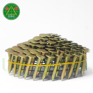 Clous de toiture en acier de 1 à 1/4 pouces, conception de bobine de 7200 pièces avec anneau à tête plate/à carreaux/tige lisse pour les projets de toiture du Vietnam - Product Image 6