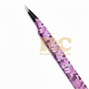 Pinzas Profesionales para Pestañas de Acero Inoxidable con Logotipo y Empaque de Mink, Punta Resistente y Duradera, Pinzas Sostenibles para Extensión de Pestañas - Product Image 3