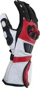 Gants de moto en cuir de vachette certifiés CE Gants de sport moto de course et de tourisme avec protection respirante des jointures - Product Image 6