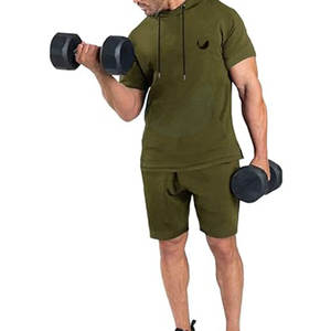 Conjunto Informal Unisex de Sudadera con Capucha y Pantalones Cortos, Ligero, Manga Larga, Transpirable, Diseño Personalizable, Deportes de Gimnasio de Invierno, Técnica Impresa - Product Image 4