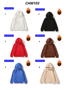 Sweat-shirts à capuche épais d'hiver pour enfants, logo personnalisé, pull à capuche en polaire pour enfants, sweat-shirts à capuche pour garçons - Product Image 4