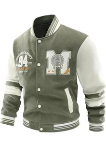 Vestes universitaires pour hommes de haute qualité du fabricant, design unique, laine et tissu à la mode pour l'hiver - Product Image 2