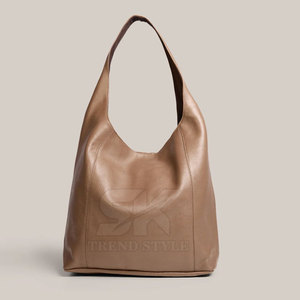 Sac hobo en cuir de qualité supérieure, nouveau style, vente directe d'usine, sac hobo en cuir à une seule couleur - Product Image 5
