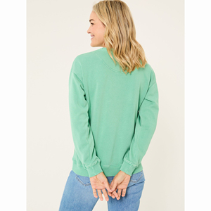 Personnalisé 2025 pulls 100% coton pour femmes vêtements d'hiver décontractés avec logo avant - Product Image 2