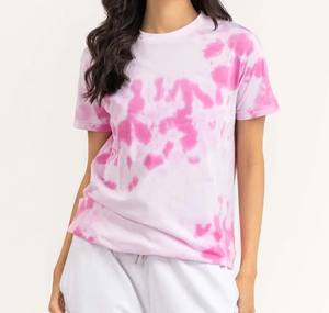 2025 dernier modèle personnalisé de haute qualité imprimé tricoté t-shirts pour femmes en gros dernier modèle t-shirt - Product Image 5