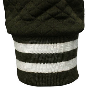Fall Winter <b>Men's</b> Stand Collar Front Logo Custom Made Eco-Friendly <b>Lightweight</b> Quick Dry High Quality 100% Cotton <b>Jacket</b> - Product Image 6