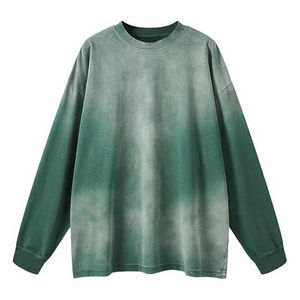 Sudaderas de Hombre de Moda Urbana, Cálidas y Gruesas, de Algodón, Estilo Vintage, Lavado Ácido, Talla Grande, OEM - Product Image 1