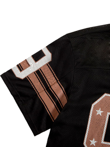 Camiseta de fútbol americano de rugby de manga corta personalizada unisex, 100% poliéster, malla transpirable, impresión por sublimación, equipo con logotipo personalizado - Product Image 4