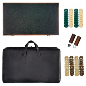 Luxurious Square <b>Wooden</b> <b>Backgammon</b> Board Game for Adults High Quality Handcrafted Foldable Modern Luxury Indoor Gaming <b>Set</b> - Product Image 4