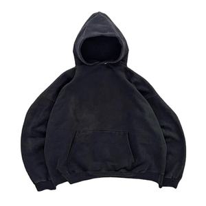 Wholesale Quality Puff Printing 420g Fleece Heavyweight Cotton <b>Men's</b> Regular Fit Custom Print Luxury Pullover <b>Hoodie</b> - Product Image 1