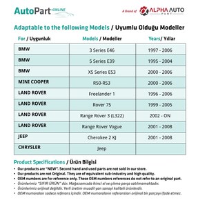 Folding <b>Mirror</b> Repair Kit - Left for Land Rover - Product Image 2